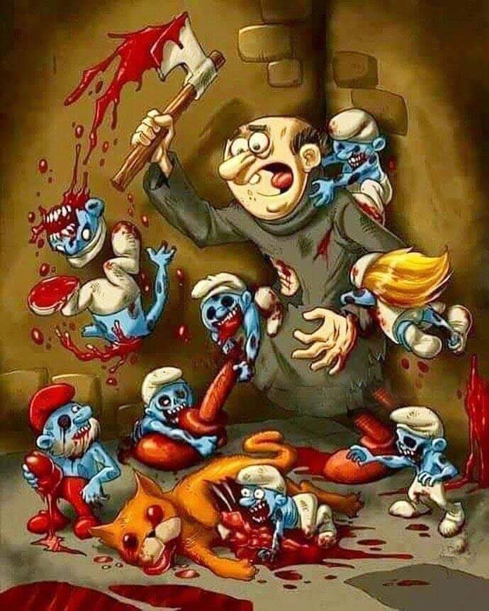 Bienvenue au pays des Schtroumpfs où tout est merveilleux !