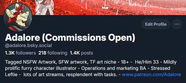 I am going to totally and complete disengage from using this platform. It is just a source of frustration and enables what I would consider a foul human being. Come find me on Bluesky - I am logging off and removing bookmarks and deleting it from my phone.