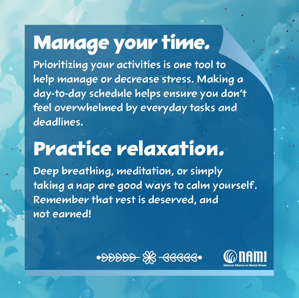 Today, let's pause and take a moment for you. From workplace stress to election stress, life can bring its share of challenges. Caring for your mental health can make all the difference in the world. In honor of #NationalStressAwarenessDay, here are a few tips to help reduce