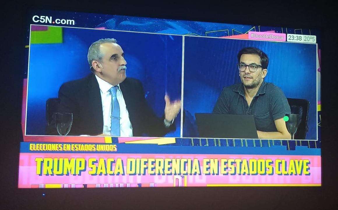 Ganó Trump. Me tocó discutir anoche en C5N con Guillermo Moreno, quien festejaba. Creo que no entiende la diferencia sustancial entre el nacionalismo imperialista (Trump) y el nacionalismo anti-imperialista que supo expresar el primer peronismo con su tercera posición. (Sigue)