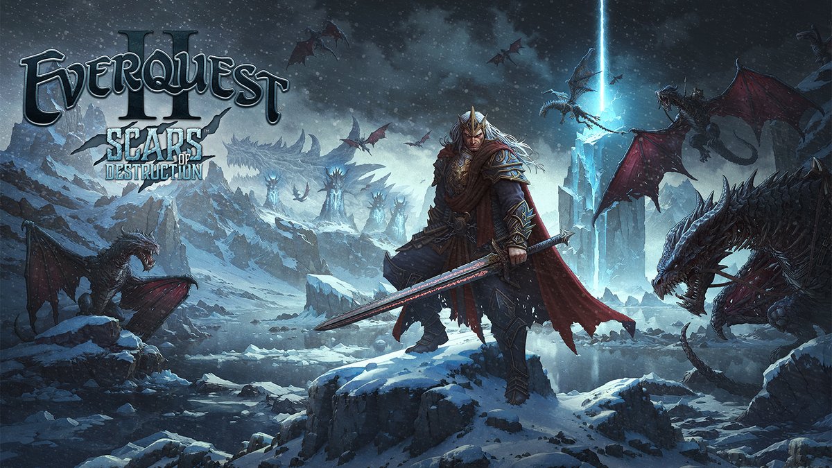 📢It's time to announce the launch date for Scars of Destruction on EverQuest II! There will also be a livestream with some of the developers to discuss the making of Scars of Destruction! 🎉

Read more at the link below! ⬇️
everquest2.com/news/eq2-sod-l…

#EverQuestII #EQII