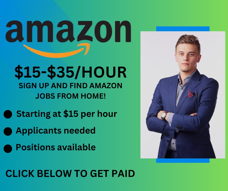 argyury's tweet photo. Amazon Job offer. More Details... https://t.co/CGIWp3szAz