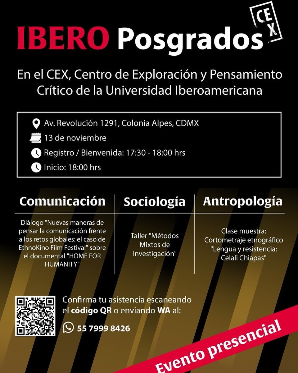 iberosocialesyp's tweet photo. ¡Próxima semana en el @elCeX_mx podrán tomar un talles de Métodos mixtos con el Dr. Oscar Martínez (@oamartinez2)!
¡No pierdan esta oportunidad!
#CSyP #CpolIbero #Ibero https://t.co/OymCQIahAU