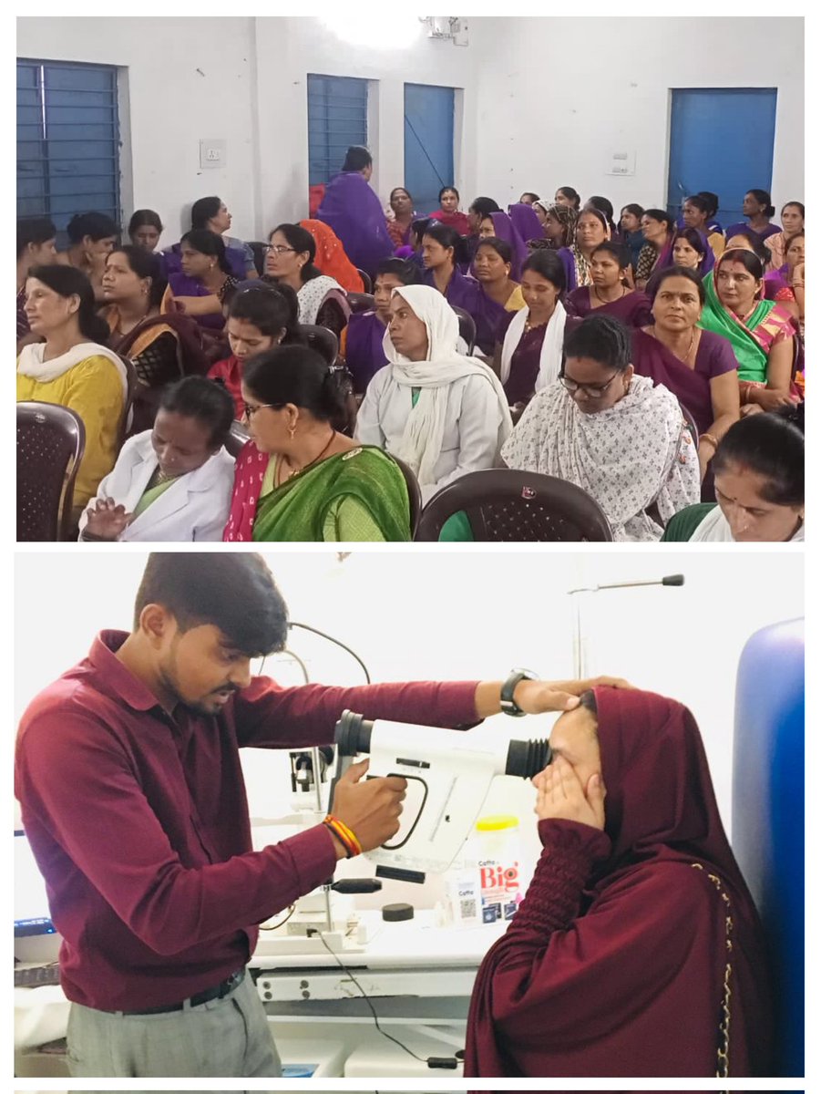 ASHA's are the backbone of MP State Rural healthcare system reaching out to underserved areas providing health services. To improve eye health of the frontline workers, opportunities were given to get their eyes checked and provided spectacles in Umaria district. <a href="/mp_iec/">MP Health IEC Bureau</a> <a href="/NHM_MP/">National Health Mission MadhyaPradesh</a>