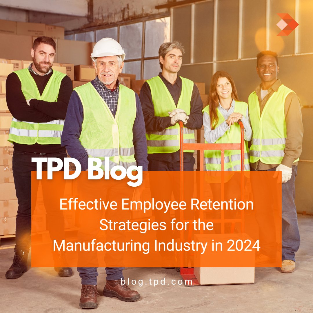 tpdtweets's tweet photo. In the manufacturing sector, retaining skilled employees is crucial amidst labor shortages. Here are strategies proven to boost retention: https://t.co/Ibfo9kBkQd

#Manufacturing #EmployeeRetention #ManufacturingIndustry https://t.co/SnQdnMpLdX