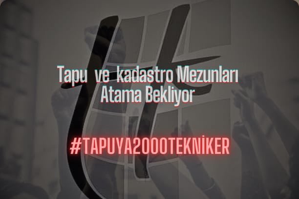 Yıllar içinde sadece yama alım yapılan 3318 Nitelik kodlu Tapu Kadastro önlisans mezunları2000 kişilik atama bekliyor
#TAPUYA2000TEKNİKER #BJKvMFF #semih #Aparti #UnvTayinSözüNerde #UğurDündarArena