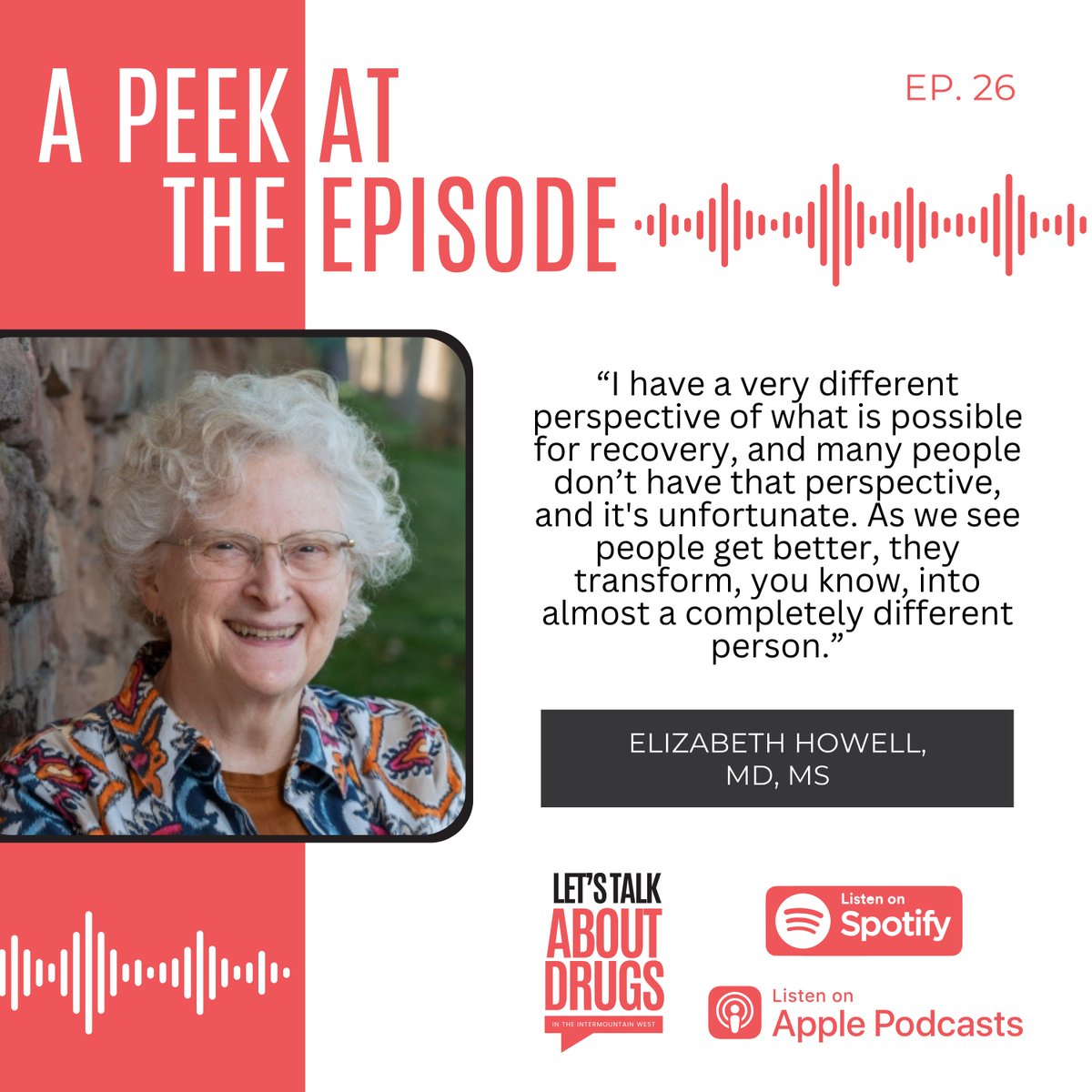 UofU_PARCKA's tweet image. On our #newest #episode of Let's Talk About Drugs in the Intermountain West #LTAD we are joined by the one &amp;amp; only @EFHowellMD to learn more about #acudetox, its history, &amp;amp; its many #benefits. We also hear about Dr. Howell's #tirelesswork in bringing #addiction training to #UT