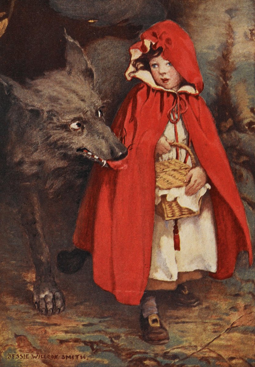 CaminoAquelarre's tweet photo. El lobo es una de las criaturas que más simbolismos ha tenido. Ha sido animal de poder y tótem protector, pero también ha representado la destrucción y la muerte. Y uno de estos aspectos negativos ha estado muy vinculado al folklore y los cuentos de hadas: el 𝘭𝘰𝘣𝘰 𝘧𝘦𝘳𝘰𝘻. https://t.co/DwnzrL0ATD