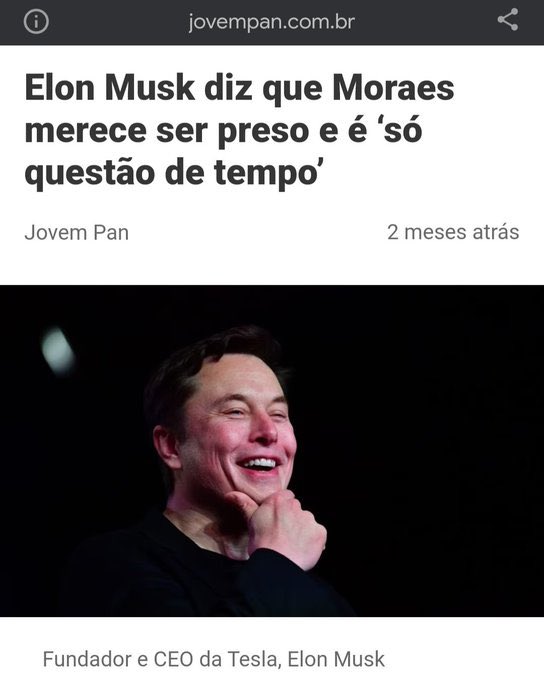 Saray_sandrac's tweet photo. @CarlosBolsonaro Xandão, é melhor cooperar. https://t.co/R3g8M9vSPP