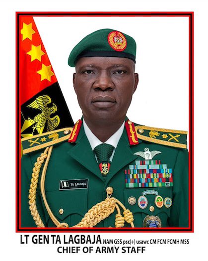 HQNigerianArmy's tweet image. Rest in Peace Lieutenant General Taoreed Abiodun Lagbaja, Nigeria&apos;s 23rd Chief of Army Staff, who passed away on November 5, 2024. You dedicated your life to serving Nigeria, with a distinguished career spanning over three decades. Your immeasurable legacy and contributions will…