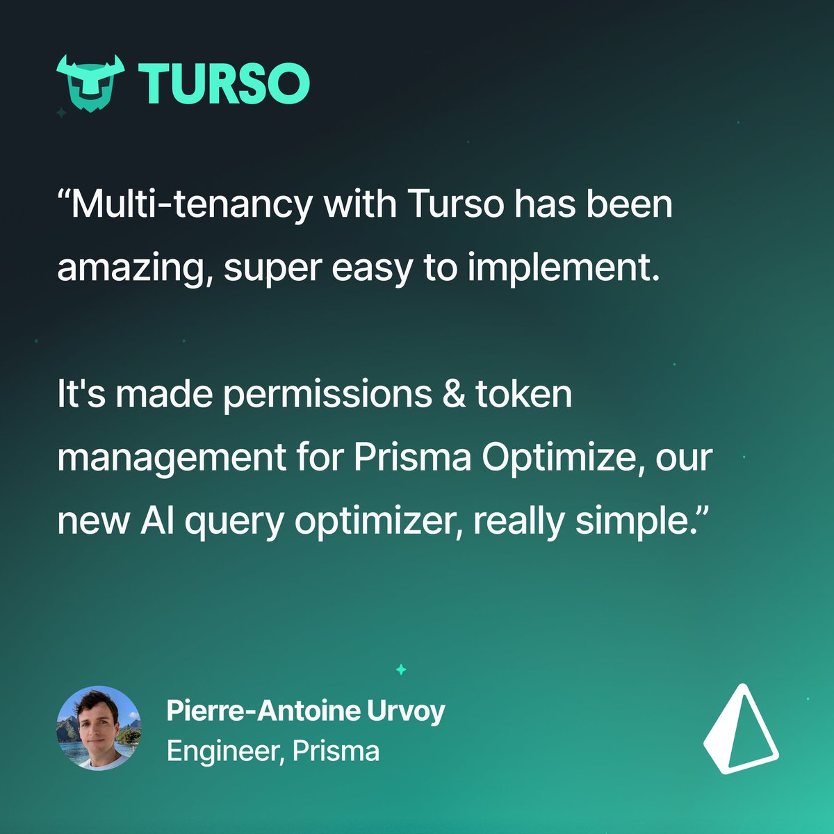 .<a href="/prisma/">Prisma Postgres</a> ♥️ Turso
