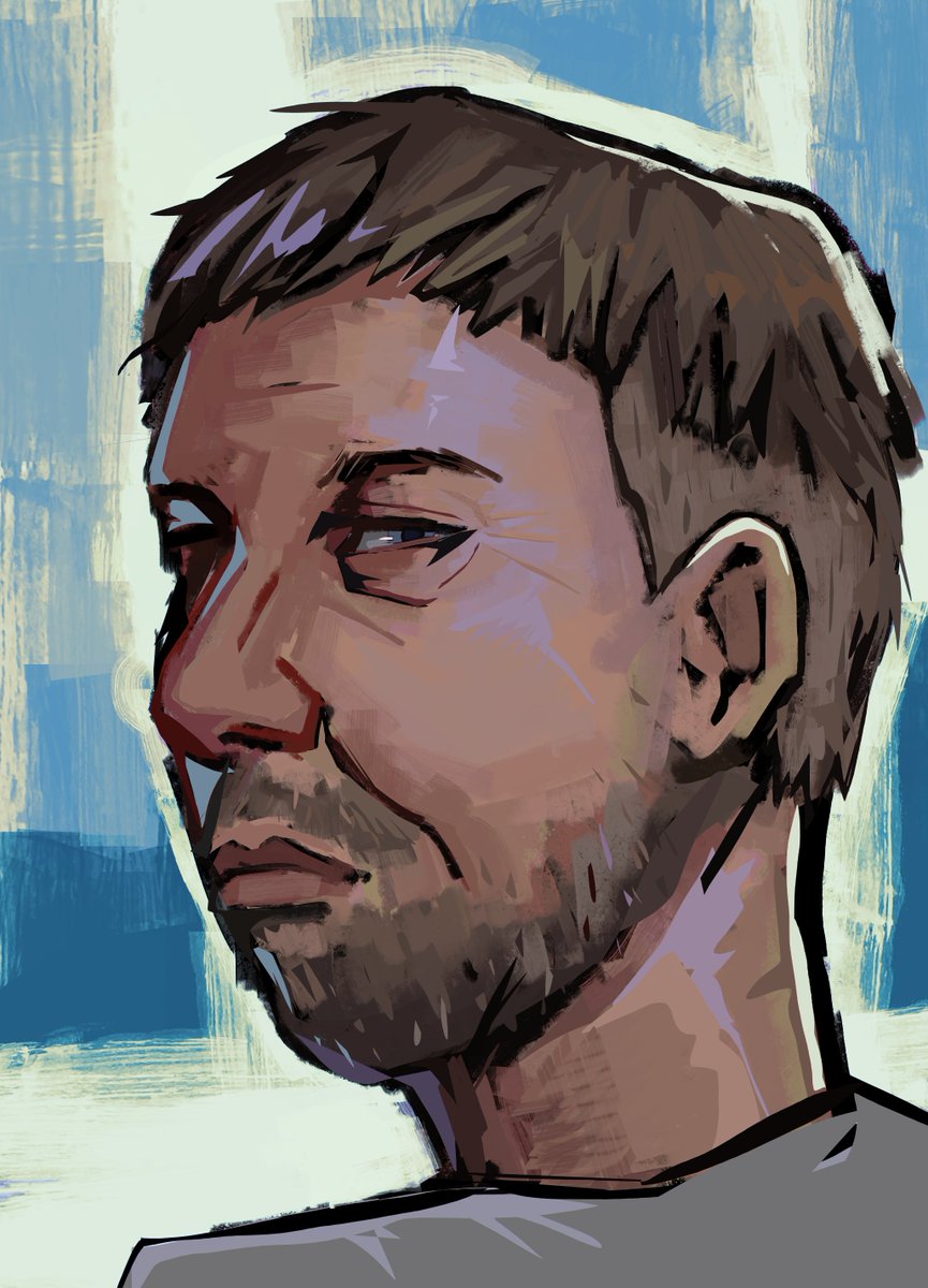 saibct's tweet image. #a7x but i attempted to draw with the disco elysium artstyle (1/2)