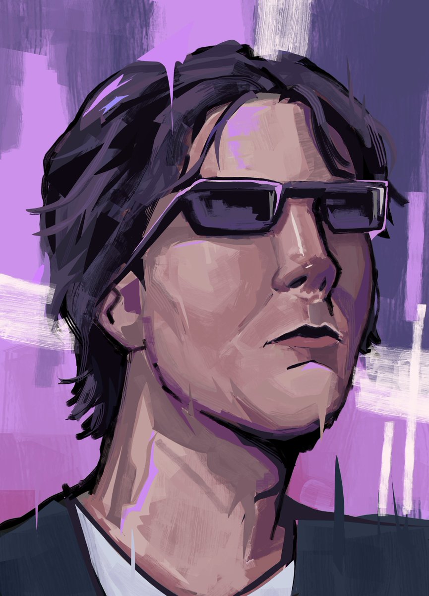 saibct's tweet image. #a7x but i attempted to draw with the disco elysium artstyle (1/2)