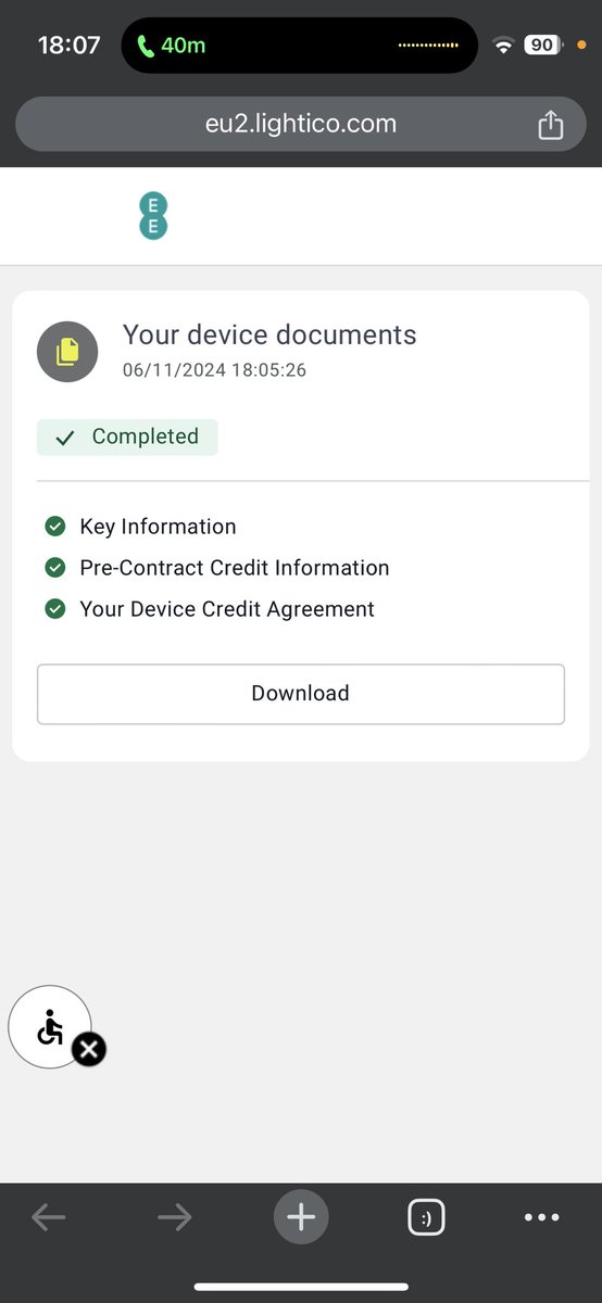 Problem identified! <a href="/lightico/">Lightico</a> tech isn’t working hence no contracts looping error. <a href="/EE/">EE</a> <a href="/bt_uk/">BT</a> why are you using this company to deliver such a poor service? Why have they received $15m investment if the software doesn’t work?