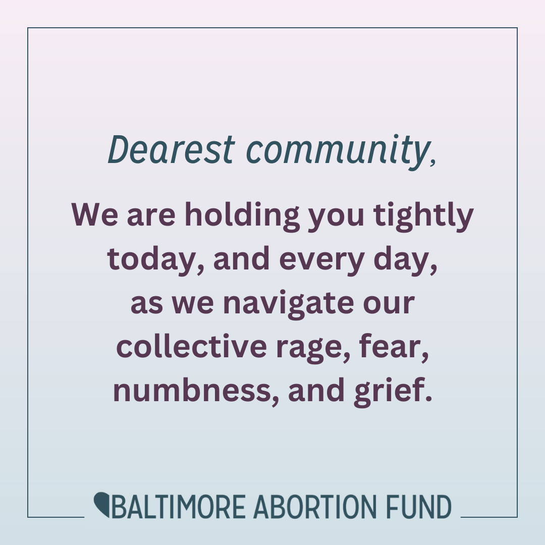 AbortionFundMD's tweet photo. 💜💜💜 https://t.co/EOu5gKx3bW
