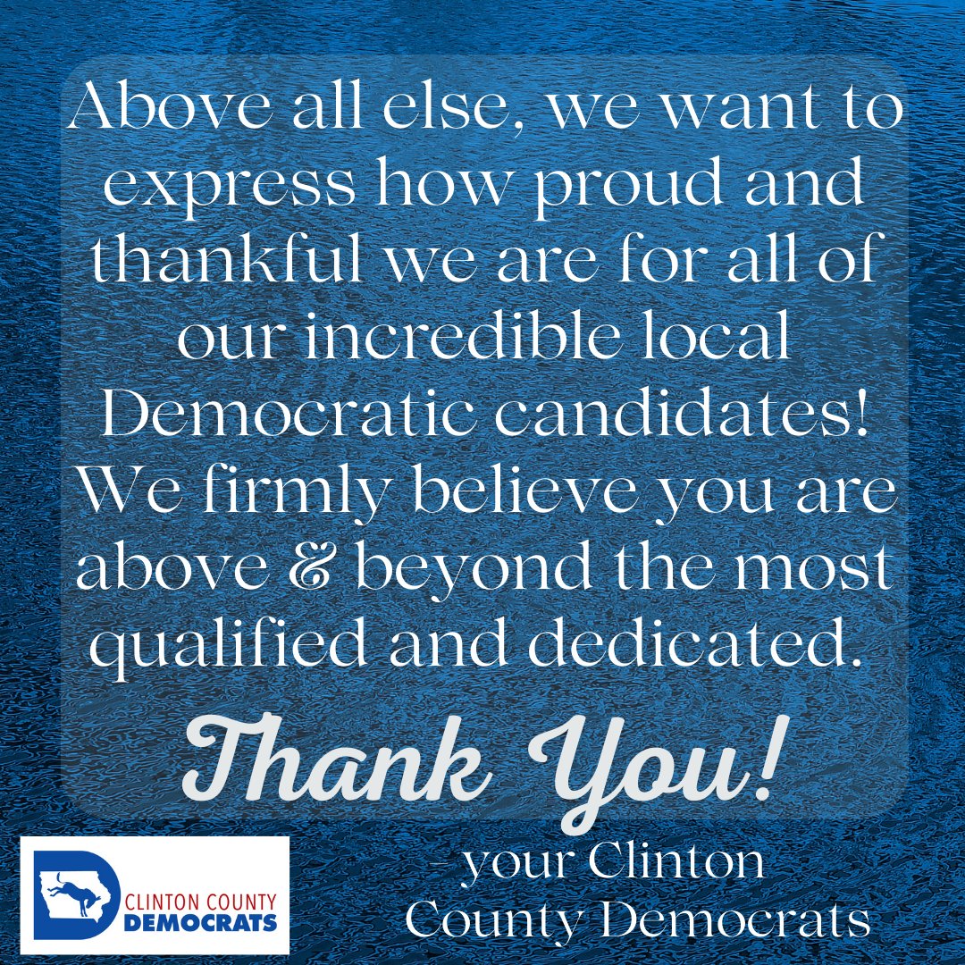 Clinton County Democrats (@clintoncodems) on Twitter photo 