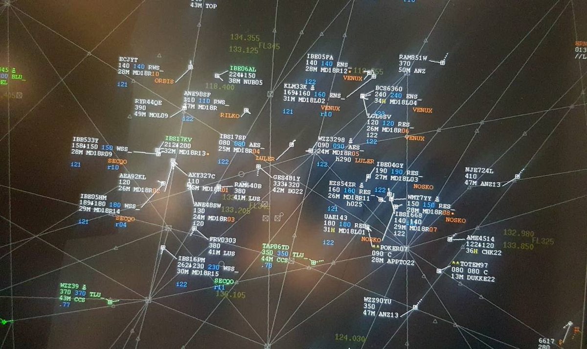 controladores's tweet photo. Mucho tráfico en esperas... https://t.co/gBnWmIn0SB