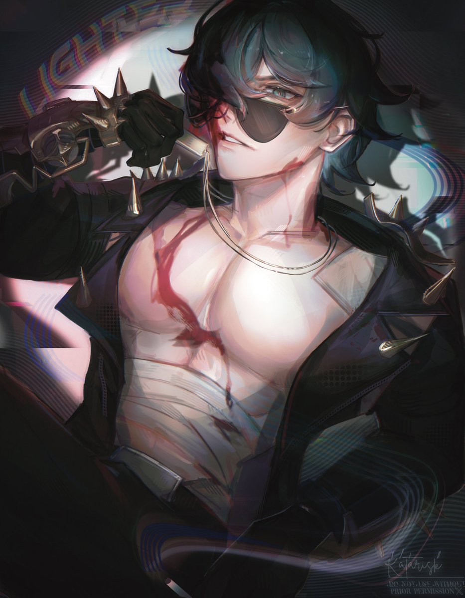Katarisk's tweet image. Filler piece because art block is a b~~
Anyway I need him. I spent way too long on his... yeah. &lt;3
#zzz #zzzfanart #lighterzzz #lighterzzzfanart