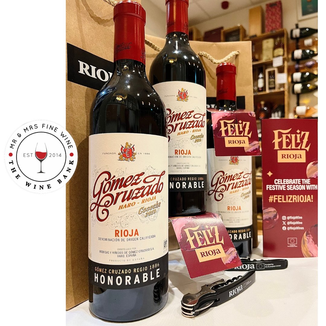 MrMrsFineWine's tweet image. Feliz Rioja! Toasty in style after around 18 months in French and American Oak, this newcomer from the sloping vineyards of the Sierra Cantabria is a fine and rich choice for any Autumnal evening! 🎉 #FelizRioja #RiojaWine #MidweekPick @RiojaWine @BoutinotWines