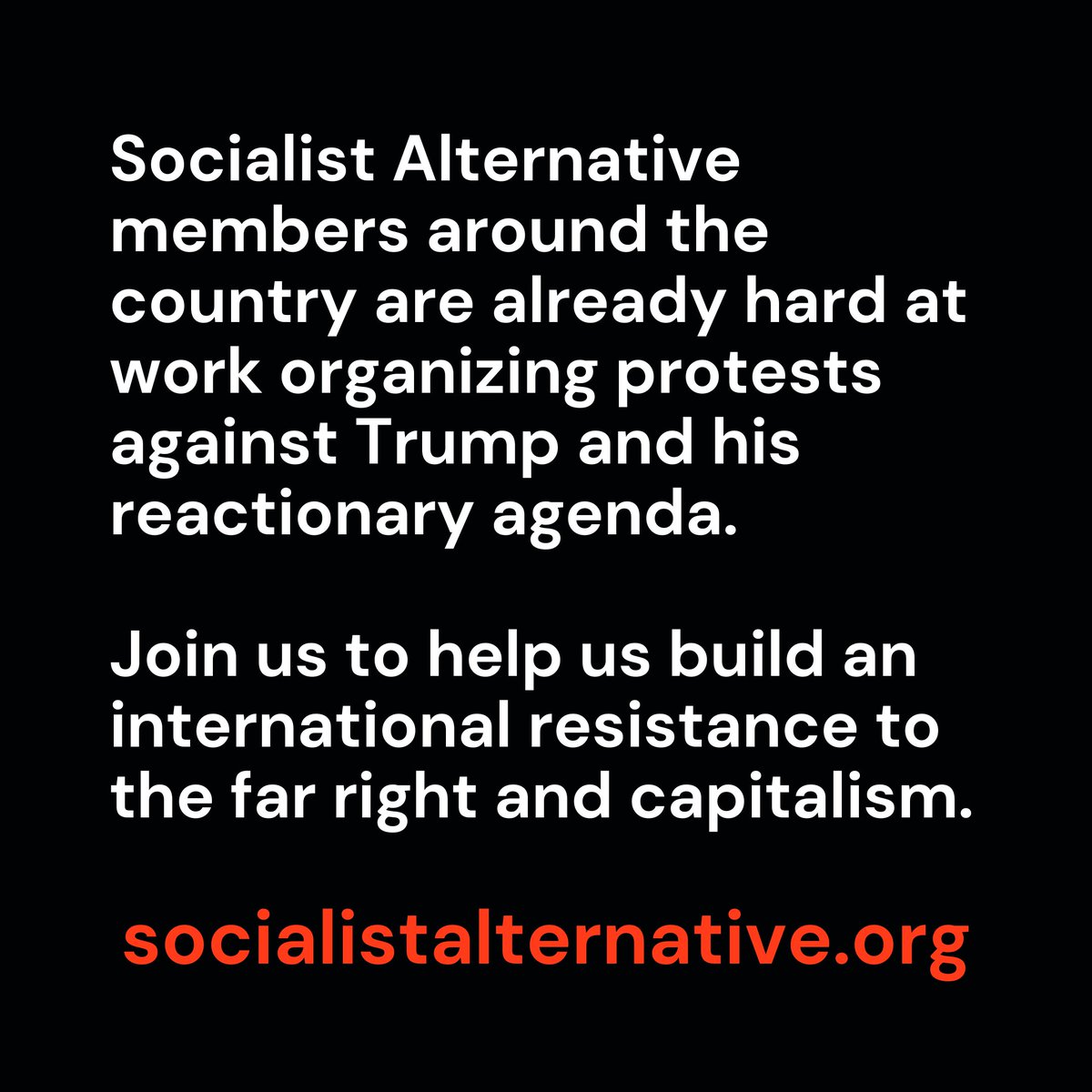 Contrary to what the Democrats said at the time, the right wing was not defeated when Trump lost in 2020, in fact it grew under Biden. This is exactly what socialists warned would happen. The Democrats can’t stop the right, but mass protests and working-class action can.