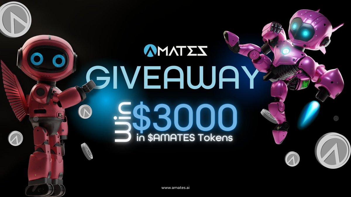 airdropinspect's tweet photo. New airdrop: Amates (AMATES)
Total Reward: $3,000 worth of AMATES
Rate: ⭐️⭐️⭐️⭐️
Winners: 500 Random & Top 50
Distribution: after listing

Airdrop Link: https://t.co/p1Mf96yBVV

#Airdrop #Airdrops #Airdropinspector #Amates #GleamAirdrop #GleamGiveaway #TelegramGame #NewAirdrop #BigAirdrop #Giveaways #WEB3 #Crypto #Blockchain #Bitcoin #BTC