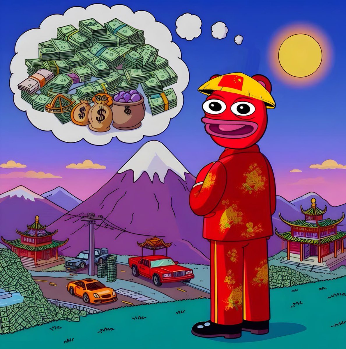 $CHRETT watching BTC hit ATH 🤑