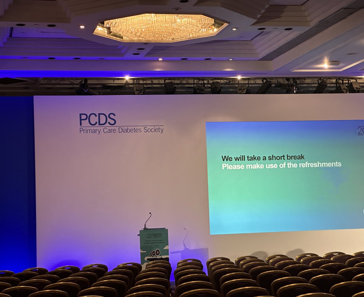 Imacul8e's tweet photo. Amazing 1st day to a great conference to which I submitted a poster 😉. Looking forward to tomorrow’s sessions #PrimaryCareDiabetesSociety https://t.co/ZQROwPw4Db