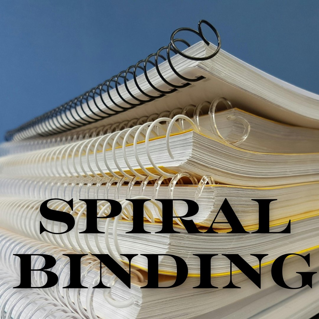FormaxPrinting's tweet image. Enhance your documents with sleek spiral binding! Ideal for presentations, reports, and manuals, spiral binding offers durability and flexibility, making it easy to lay flat or fold back completely. 
 #formaxprinting #spiralbinding #documentbinding 
bit.ly/4e4F3xM