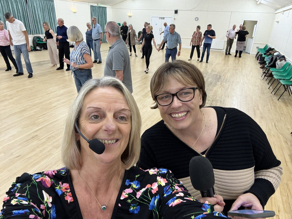 ElaineProverbs's tweet photo. @nickyprice @BBCGlos 
Great to have Nicky visit our dance class this week and chat to us.  
https://t.co/2SxUON3ZgX https://t.co/T1yEiNMd1v