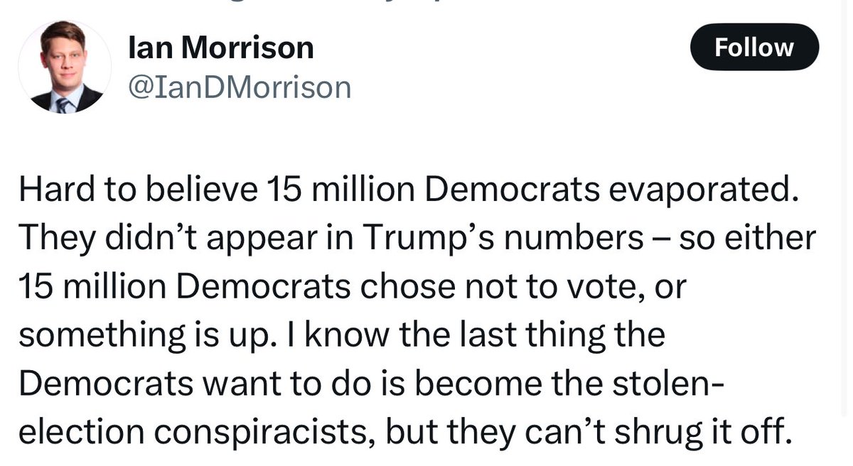MattWalshBlog's tweet photo. I called it last night on the show. The Left will claim that it was stolen. All of their rhetoric from the last four years will go out the window in a second. They haven’t accepted the results of any presidential election they’ve lost this century. They won’t start now. https://t.co/BQv1rY7BU2
