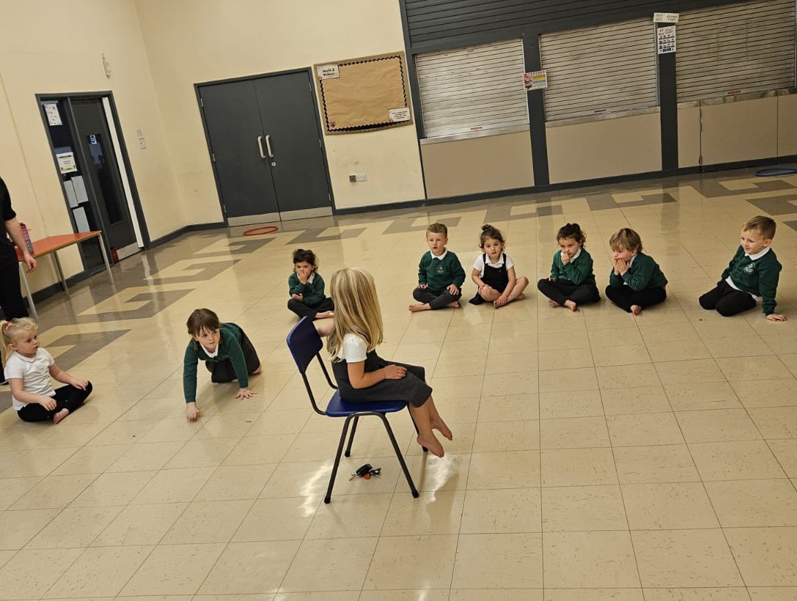 Reception children had a great time with Jamie from Next Gen  They love all the team games he plays and he said again how fantastic the children are at listening and encouraging each other  <a href="/StMarysCIW/">St Mary's Church in Wales Primary School, Brynmawr</a>