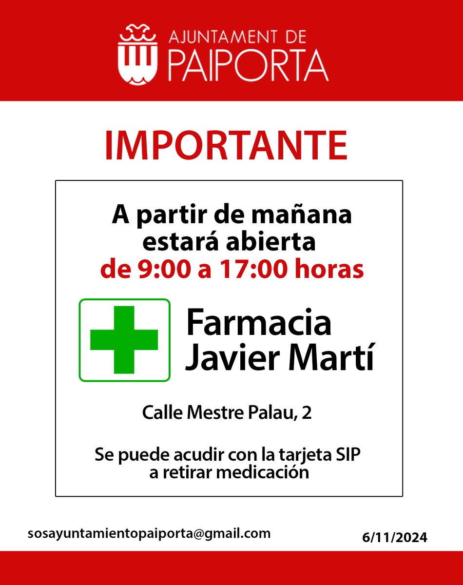 Ajuntament Paiporta tweet media