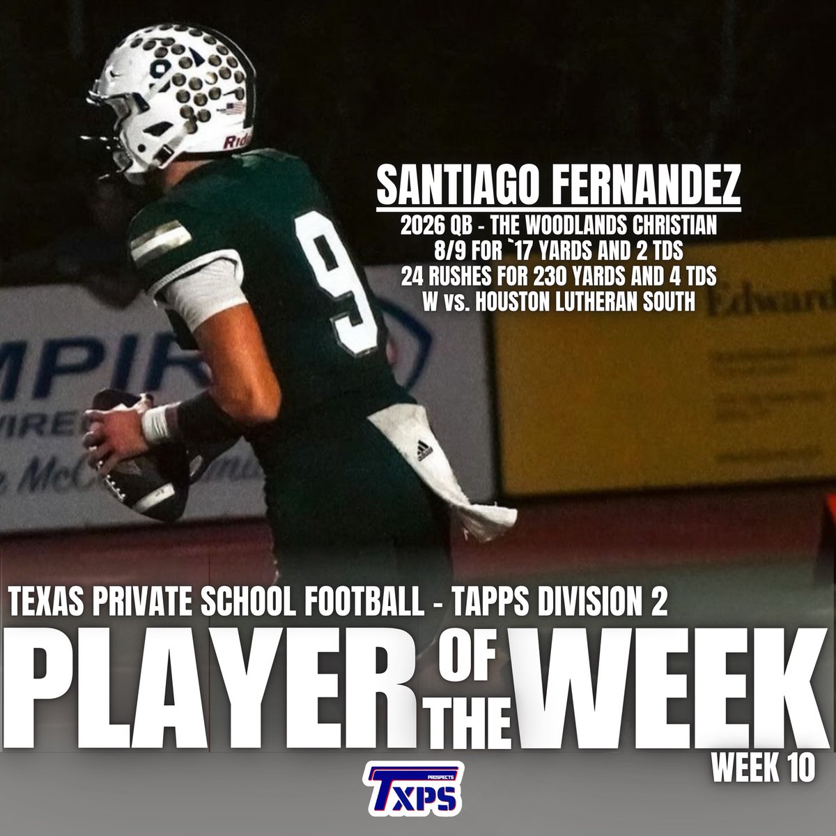 Texas Private School Football tweet media