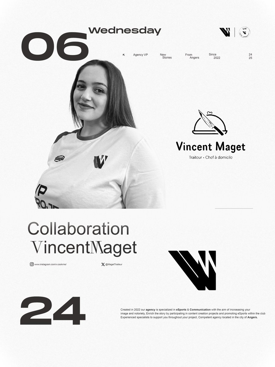 AGENCE VP PROJECT (@agency_vp) on Twitter photo Une #collaboration totalement inédite au sein de <a href="/Agency_VP/">AGENCE VP PROJECT</a>
C'est avec gratitude que nous remercions <a href="/MagetTraiteur/">Vincent MAGET</a> devenir notre #prestataire en tant que #traiteur 👨🍳
Ta confiance est très appréciée 👊 Une #collaboration totalement inédite au sein de <a href="/Agency_VP/">AGENCE VP PROJECT</a>
C'est avec gratitude que nous remercions <a href="/MagetTraiteur/">Vincent MAGET</a> devenir notre #prestataire en tant que #traiteur 👨🍳
Ta confiance est très appréciée 👊