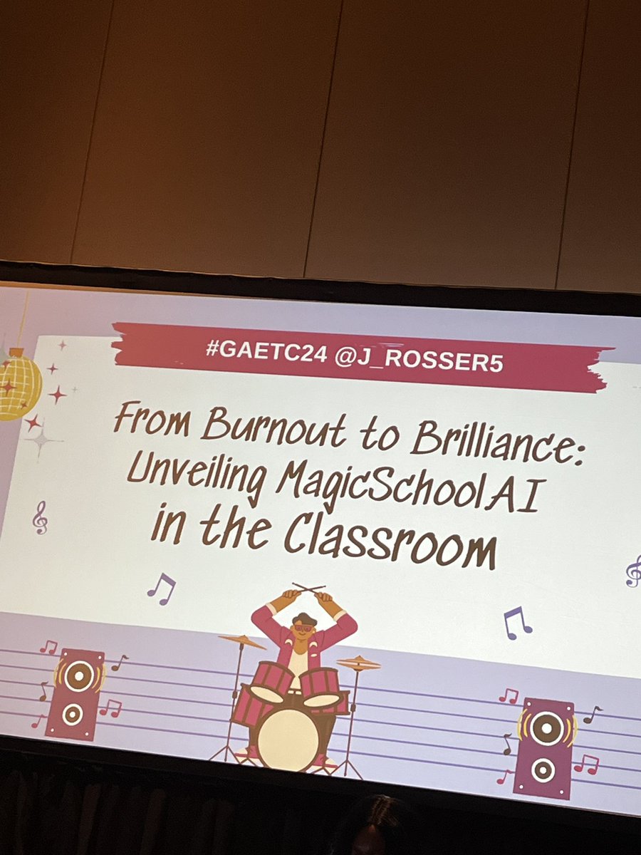 dzebo_m's tweet photo. So excited to finally meet one of my fellow @KSUSITI colleagues @j_rosser5 and learn from her today!! #edurockstar #gaetc24 @magicschoolai https://t.co/NGBWhwkMBj
