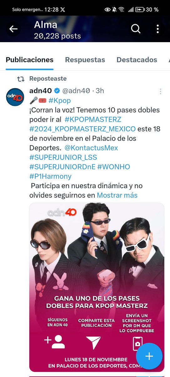 Alma_ross90's tweet photo. @adn40 @KontactusMex Espero poder verlos en vivo, la esperanza es lo último que muere https://t.co/jHfLef7si1