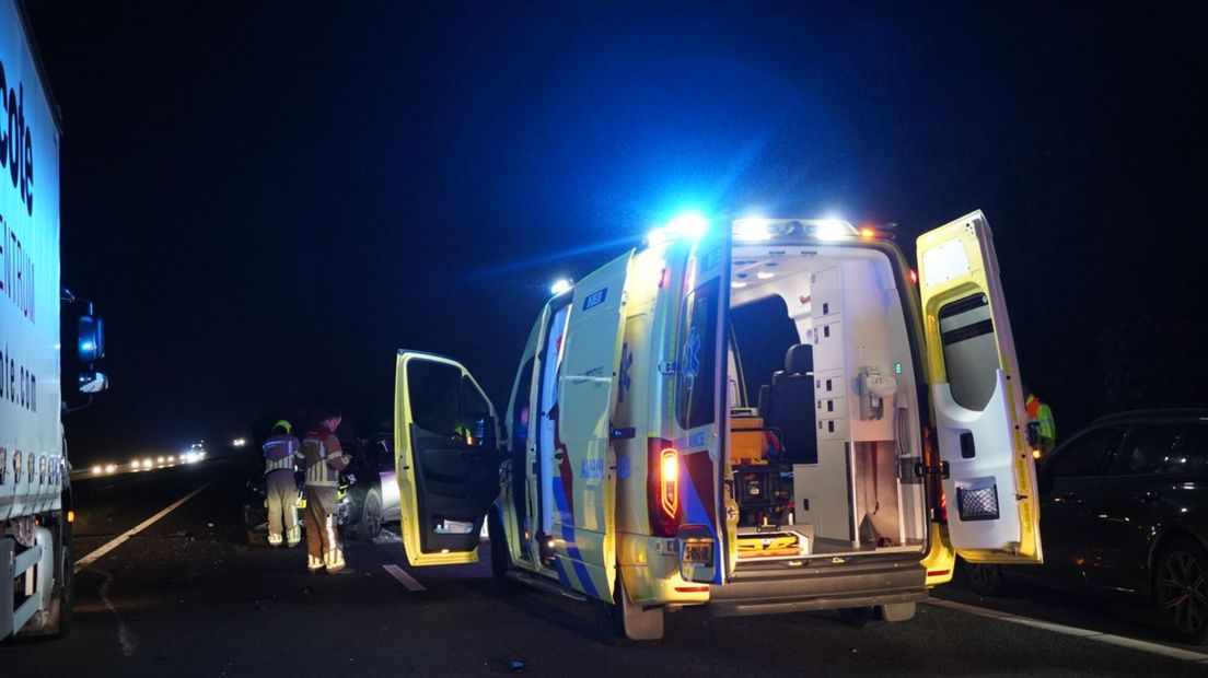 Zwaar ongeval op A73 bij Horst: traumahelikopter opgeroepen