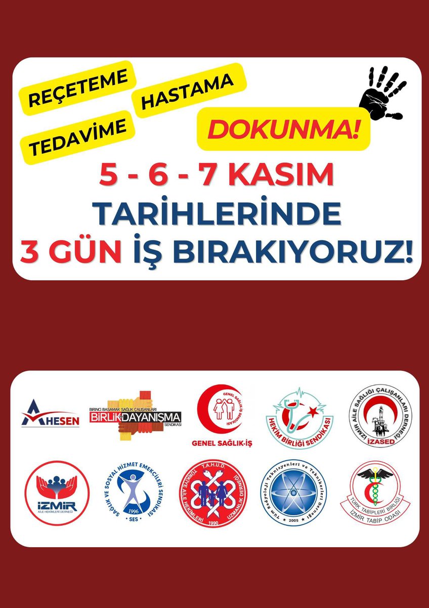 Hekimin yazdığı reçete onun tecrübesidir, onurudur. 
Reçeteme karışma dediğimiz için #asmlerkapalı