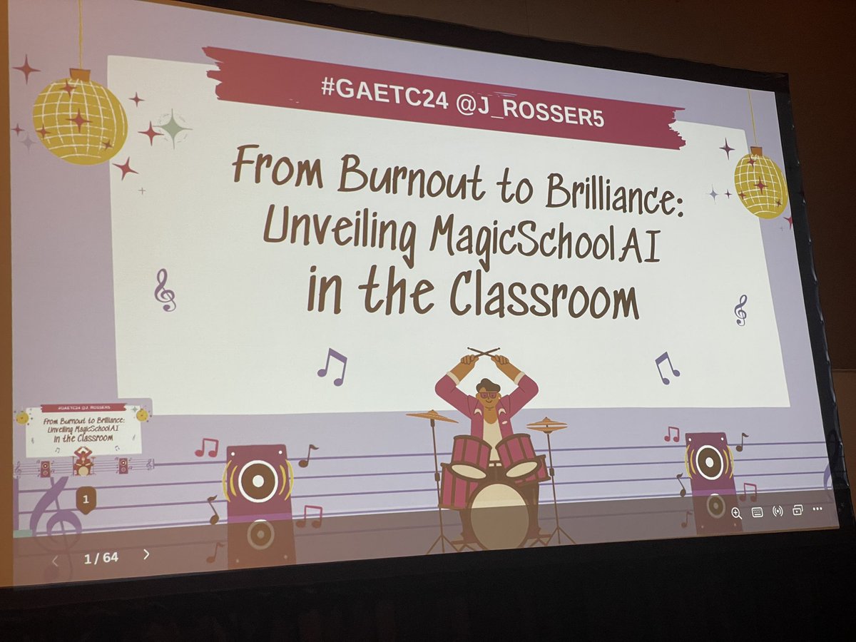 Ready to support our favorite #GaETC24 Rising Star the amazing <a href="/j_rosser5/">Joy Gaines</a> from #CobbInTech always learning from the best. Been fan girling on her sessions since 2016!