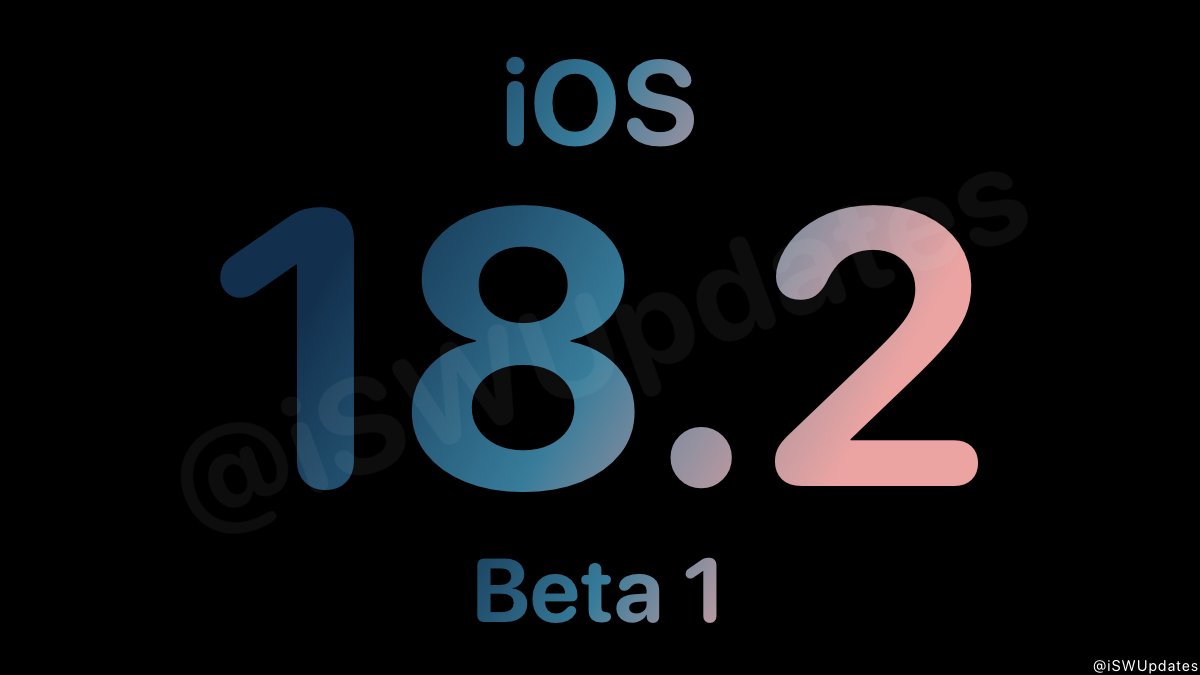 iSWUpdates's tweet image. iOS 18.2 Public Beta 1 (22C5125e) has been released. #iOS182 #iOS182Beta1