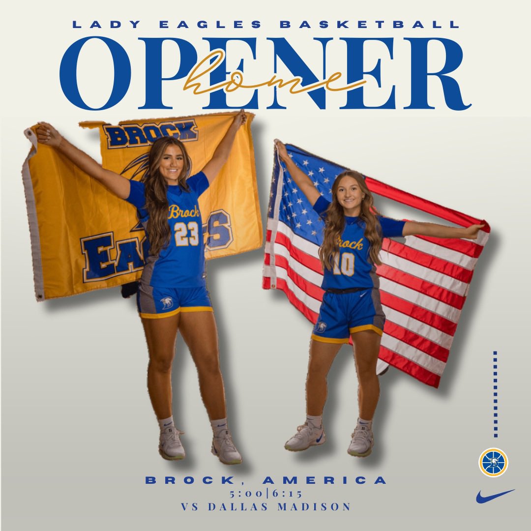 HOME OPENER 
🆚Dallas Madison 
📅November 8
⏰5:00 and 6:15 pm 
📍BROCK, AMERICA
🎟️ brockisdathletics.com/HTtickets
#10rounds | <a href="/BrockAthletics/">Chad Massey</a>