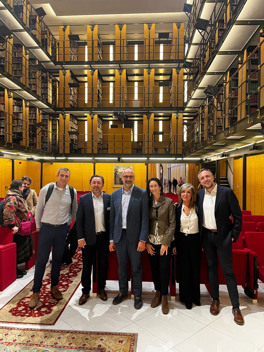 ExLibrisGroup's tweet image. Today at the @theorientale in Rome, library professionals gathered to explore new frontiers in digital asset management with Ex Libris Specto. 📚✨

 #DigitalAssetManagement #DigitalPreservation #LibraryInnovation