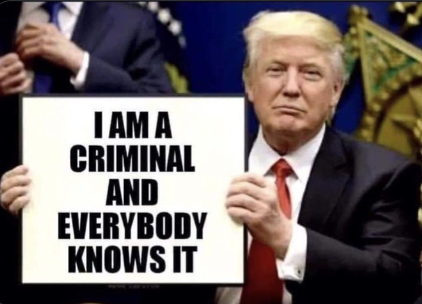 amriana's tweet photo. Arrest #TraitorTrump
Bring the CHARGES FORWARD!
PUT HIM IN JAIL!
AS A CONVICTED felon he cannot travel!!!
As a jail bird he cannot be in the highest office!!!
Declare #MarshallLaw
#25thAmendment
#STOPThePoliceState
STOP the CRIMINAL
Call for a new election!
@POTUS
@VP https://t.co/XksmqcAwoW