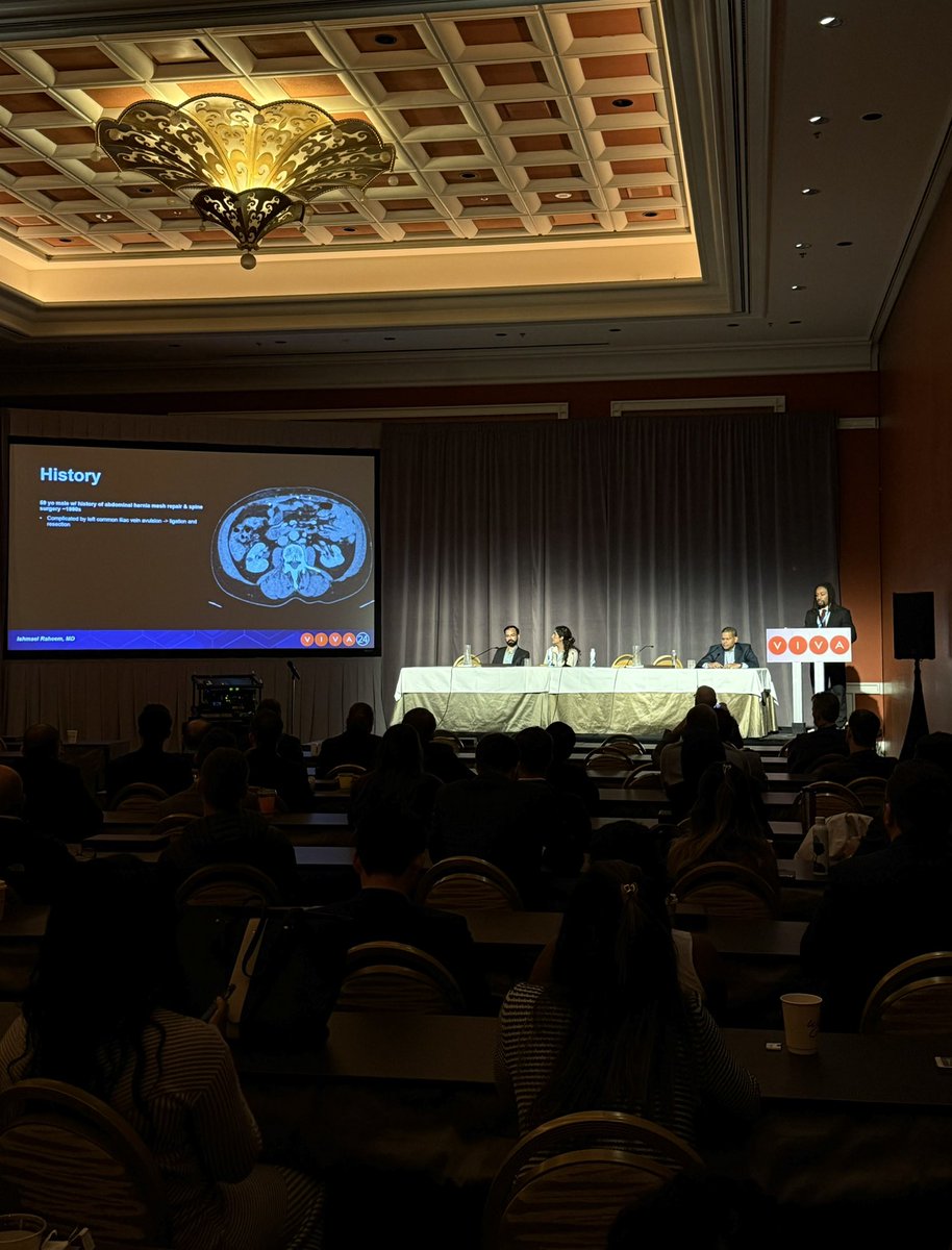 1st place #VIVA24 Face-off winner, Dr. Ishmael Raheem, is now presenting in the Spotlight Theater. 

Congratulations and thank you to the top 3 scorers, and all who participated in this year’s program.
