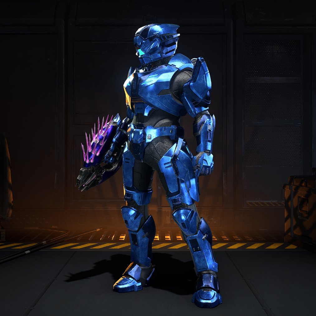 iSpiteful's tweet image. Finally became a playable Elite in Halo Infinite... I guess? 😅