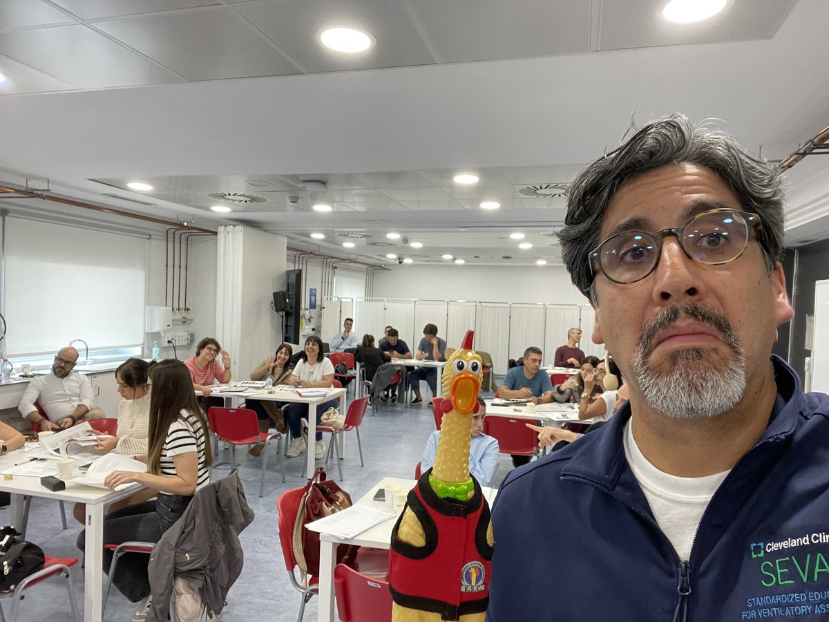 Eduardo Mireles-Cabodevila (@emireles_c) on Twitter photo Increible experiencia venir a <a href="/SimulacioVH/">Vall d'Hebron Centre de Simulació Clínica Avançada</a> primer curso SEVA en Europa. Con <a href="/JordiBaneras/">Jordi Bañeras</a> y <a href="/carlosalviar/">Carlos L. Alviar MD, FACC</a> !! Gran experiencia y equipo, siempre aprendemos !
<a href="/ClevelandClinic/">Cleveland Clinic</a> <a href="/CCF_PCCM/">CCF Pulmonary and Critical Care Fellows</a> <a href="/msiuba/">Matt Siuba</a> <a href="/UCRCriticalCare/">UC Riverside Critical Care Medicine</a> <a href="/chatterJ5/">Kshitij Chatterjee</a> <a href="/OfVentilation/">Society of Mechanical Ventilation</a> <a href="/Vent_Busters/">VentBusters</a> <a href="/respresource/">Thomas Piraino</a> <a href="/Thind888/">Aman Thind</a> Increible experiencia venir a <a href="/SimulacioVH/">Vall d'Hebron Centre de Simulació Clínica Avançada</a> primer curso SEVA en Europa. Con <a href="/JordiBaneras/">Jordi Bañeras</a> y <a href="/carlosalviar/">Carlos L. Alviar MD, FACC</a> !! Gran experiencia y equipo, siempre aprendemos !
<a href="/ClevelandClinic/">Cleveland Clinic</a> <a href="/CCF_PCCM/">CCF Pulmonary and Critical Care Fellows</a> <a href="/msiuba/">Matt Siuba</a> <a href="/UCRCriticalCare/">UC Riverside Critical Care Medicine</a> <a href="/chatterJ5/">Kshitij Chatterjee</a> <a href="/OfVentilation/">Society of Mechanical Ventilation</a> <a href="/Vent_Busters/">VentBusters</a> <a href="/respresource/">Thomas Piraino</a> <a href="/Thind888/">Aman Thind</a>
