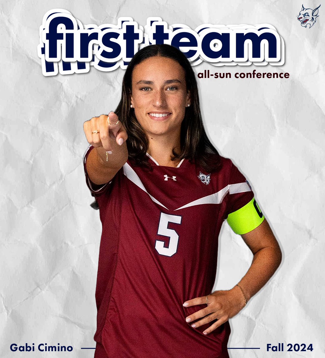 🏆 Award Alert 🏆

Gabi Cimino lands a spot on the All-Sun Conference First Team! 🤩😼

#EarnIt // #STUWsoccer