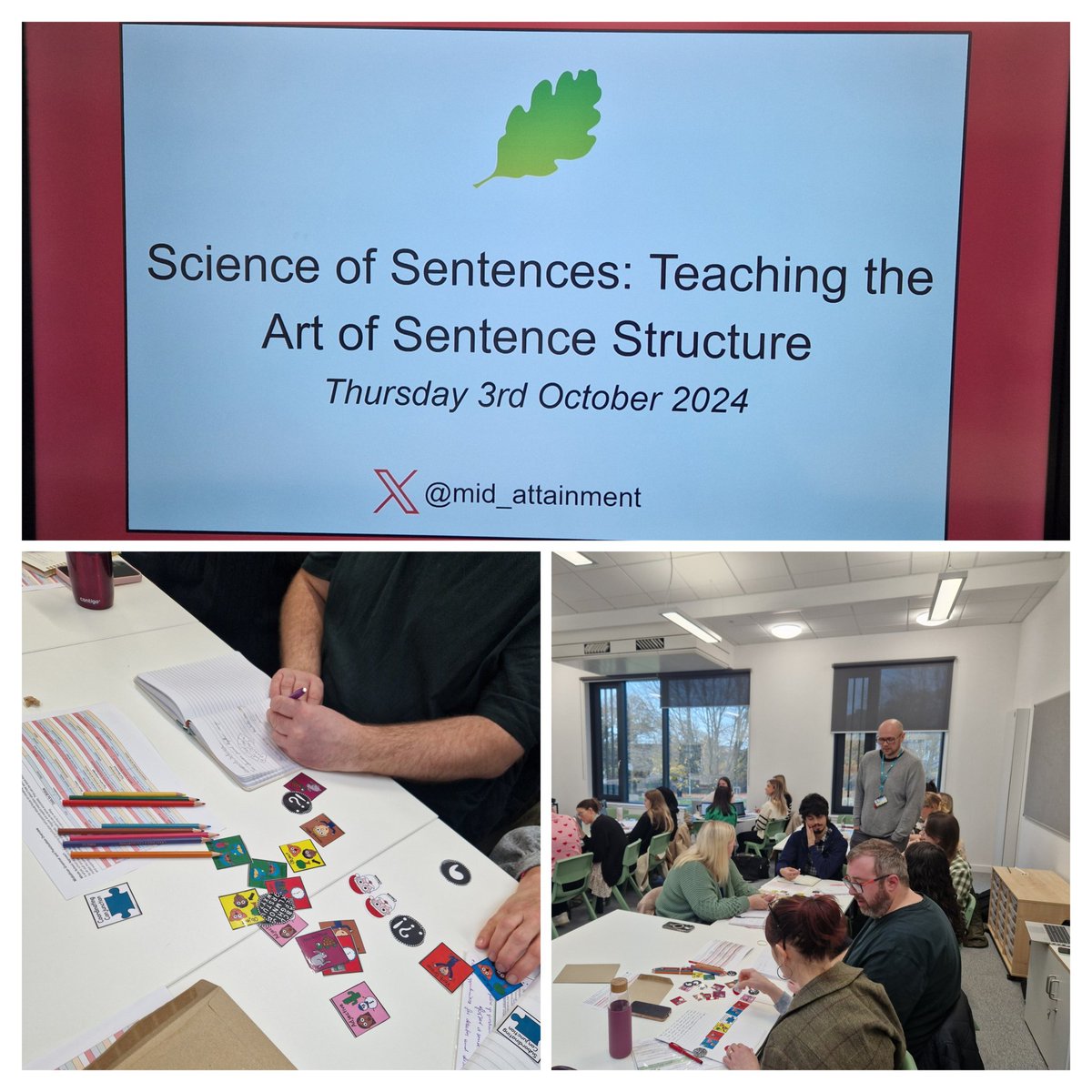 Another fantastic session with our primary NQTs this time with a focus on grammar and teaching sentence structure. Lots of 💡moments and great enthusiasm from all that were there! <a href="/mideduteam/">Midlothian Education</a> <a href="/HoddersJ/">Jen Hodson</a>