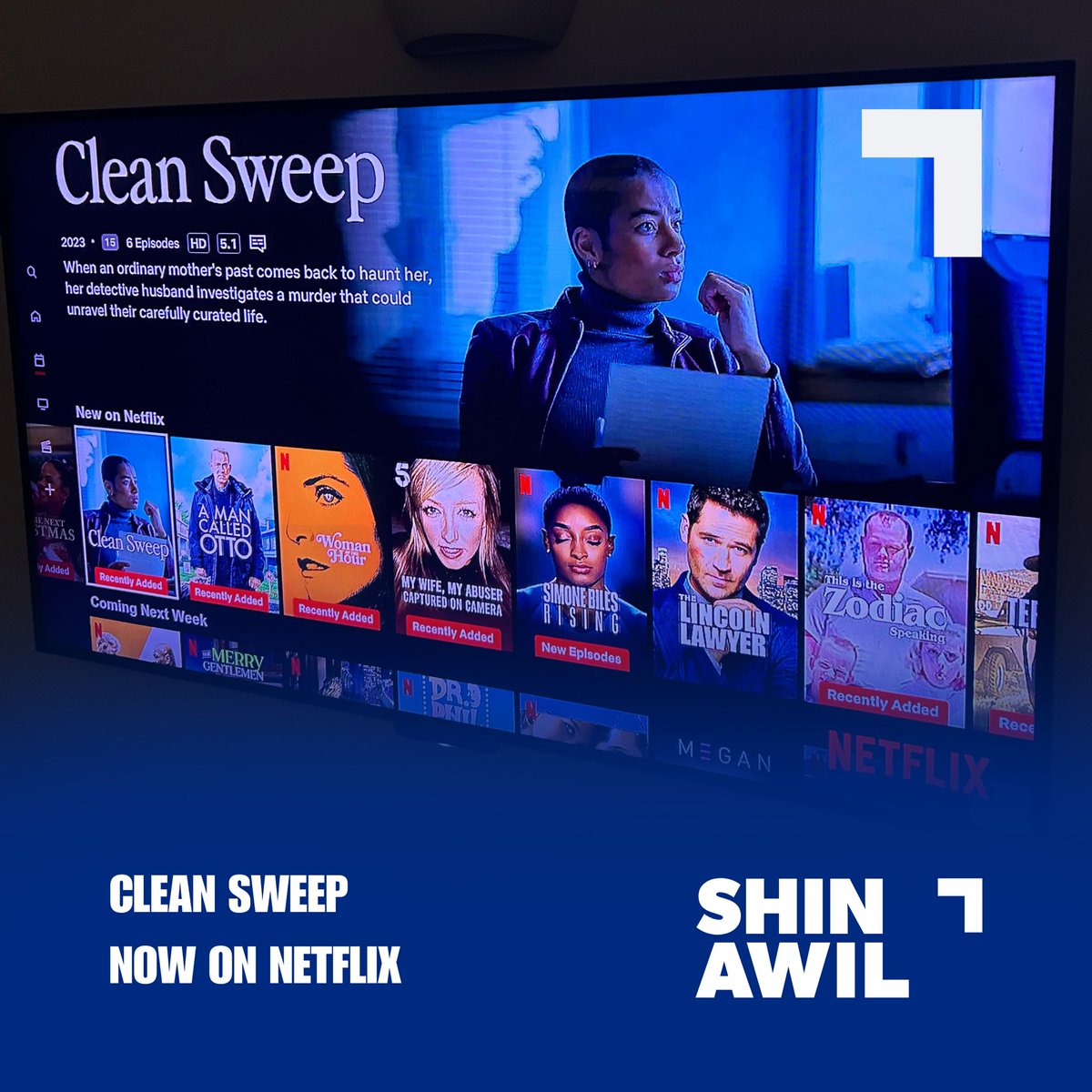 ShinAwiL (@shinawiltv) on Twitter photo Looking for your next binge watch?
Delighted that our gripping #drama #CleanSweep is now available on <a href="/NetflixUK/">Netflix UK & Ireland</a>
It’s the perfect time of year to start a new series, so be sure to check it out and let us know what you think 📺
#filminireland
<a href="/ScreenIreland/">Screen Ireland</a> <a href="/rte/">RTÉ</a> @Incendoprod Looking for your next binge watch?
Delighted that our gripping #drama #CleanSweep is now available on <a href="/NetflixUK/">Netflix UK & Ireland</a>
It’s the perfect time of year to start a new series, so be sure to check it out and let us know what you think 📺
#filminireland
<a href="/ScreenIreland/">Screen Ireland</a> <a href="/rte/">RTÉ</a> @Incendoprod