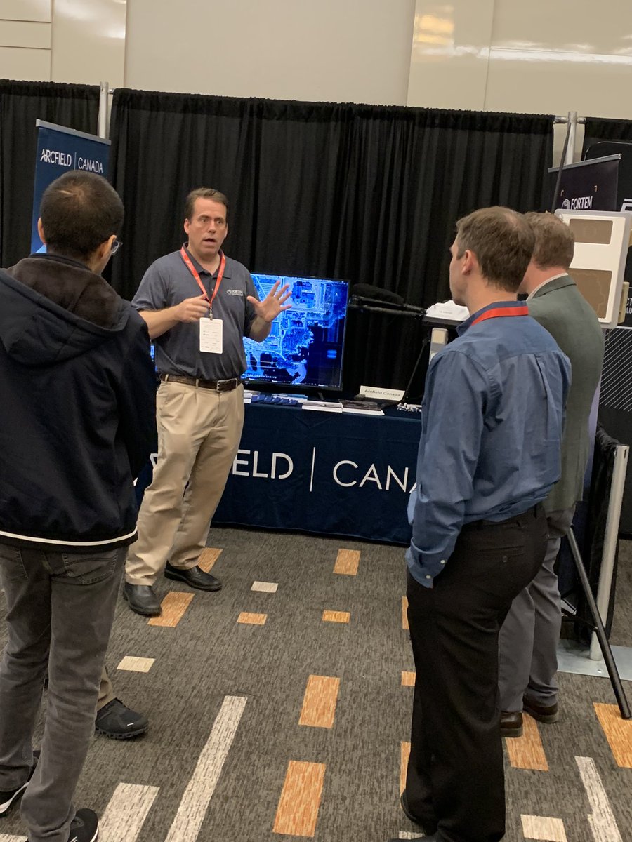 arcfieldcanada's tweet photo. Great turnout at the @aerial_canada Aerial Evolution Association of Canada  conference and exhibition.  Drop in and visit us at booth #104 to learn about our Counter-UAS  solutions &amp; ask about our presentation tomorrow between 2-3 pm.

#AEAC2024 #conference #sponsor https://t.co/0a6K4QrRmi